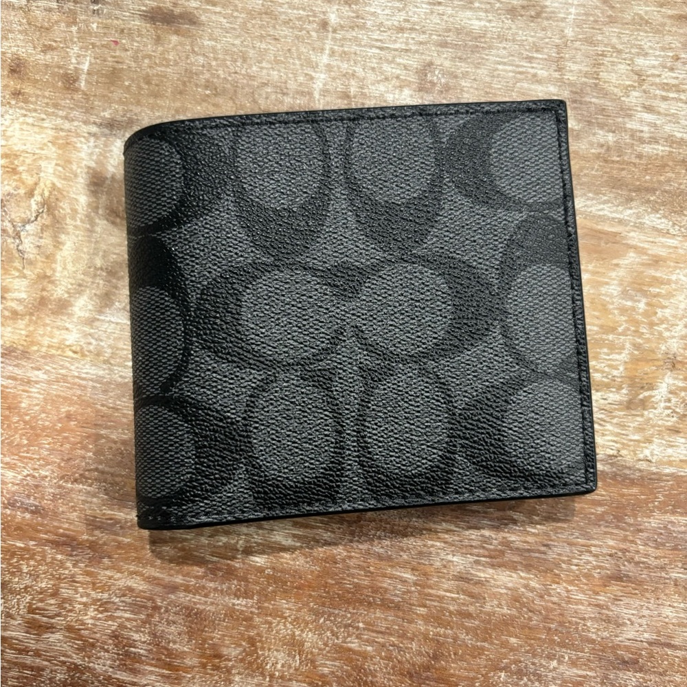 Men’s coach bifold wallet